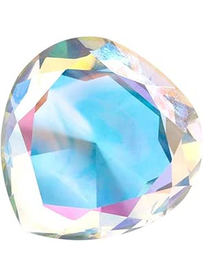 Heart Shape Artificial Diamond Nail Rhinestones Decorative Prop for Nail Salon Display - Image 1