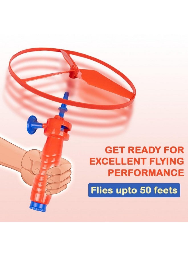 Ratna's Air Spinner Flies Upto 40 Feet High Spinnig Flying Toy for Outdoor Play for Kids - Image 2