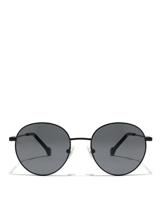 30Sundays TURN AROUND Unisex Black Sunglasses - Frame Material: Metal - Lens Color: Black- Frame Color: Black - Full Rim - Image 1