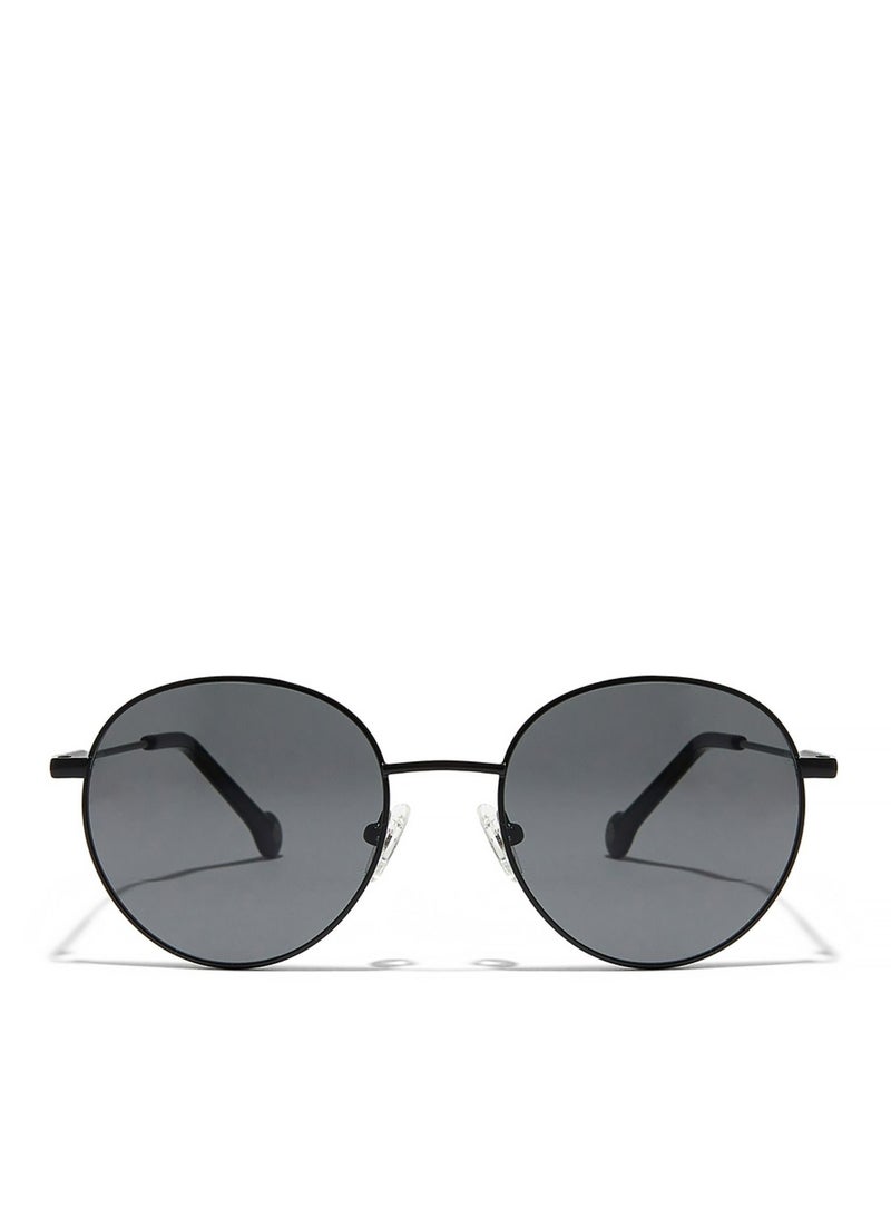30Sundays TURN AROUND Unisex Black Sunglasses - Frame Material: Metal - Lens Color: Black- Frame Color: Black - Full Rim  - Image 1