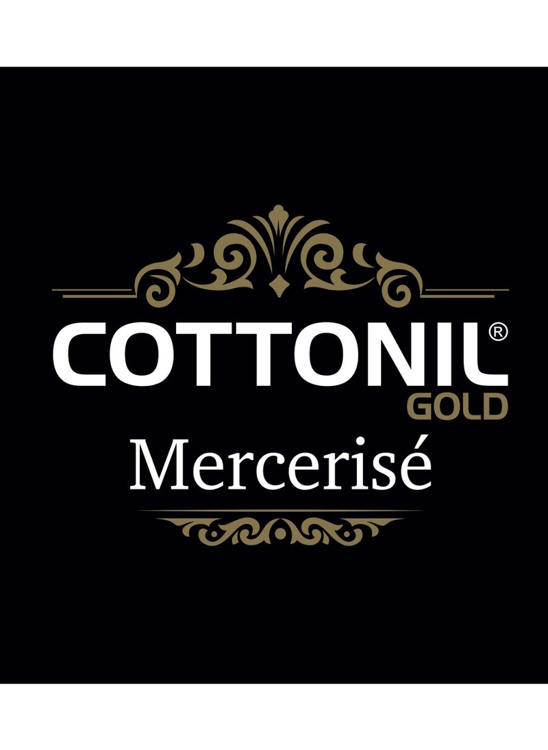 COTTONIL - Mercerise'® Men Half Sleeves Round Neck Undershirt White - Image 1