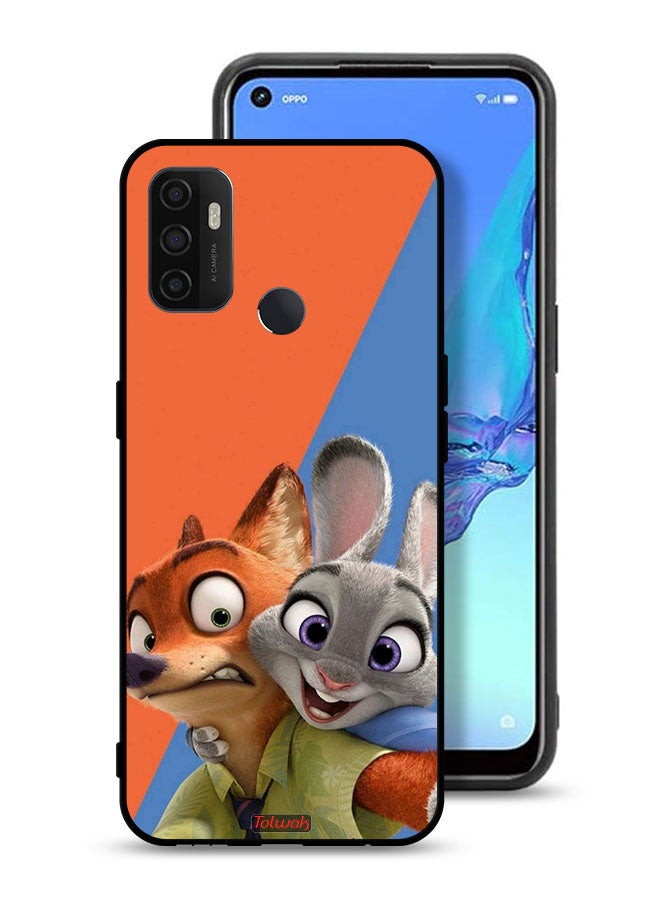 Tolwak Oppo A33 (2020) Protective Case Cover Best Friends - Image 1