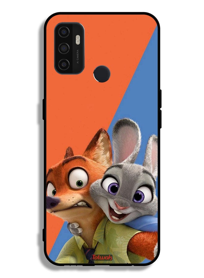Tolwak Oppo A33 (2020) Protective Case Cover Best Friends - Image 2
