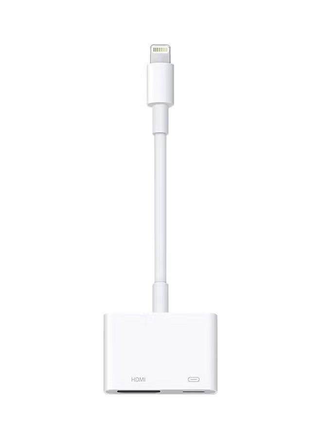 Golau - Lightning To HDMI Digital AV Adapter White - Image 1
