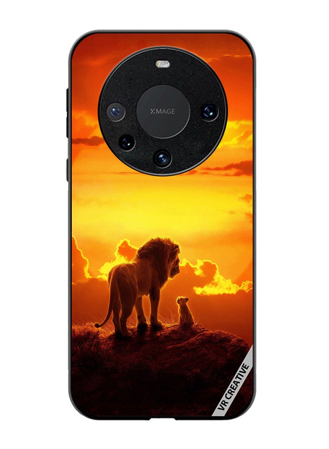 VR CREATIVE Protective Case Cover For Huawei Mate 60 Pro Plus Lion King Design Multicolour - Image 1
