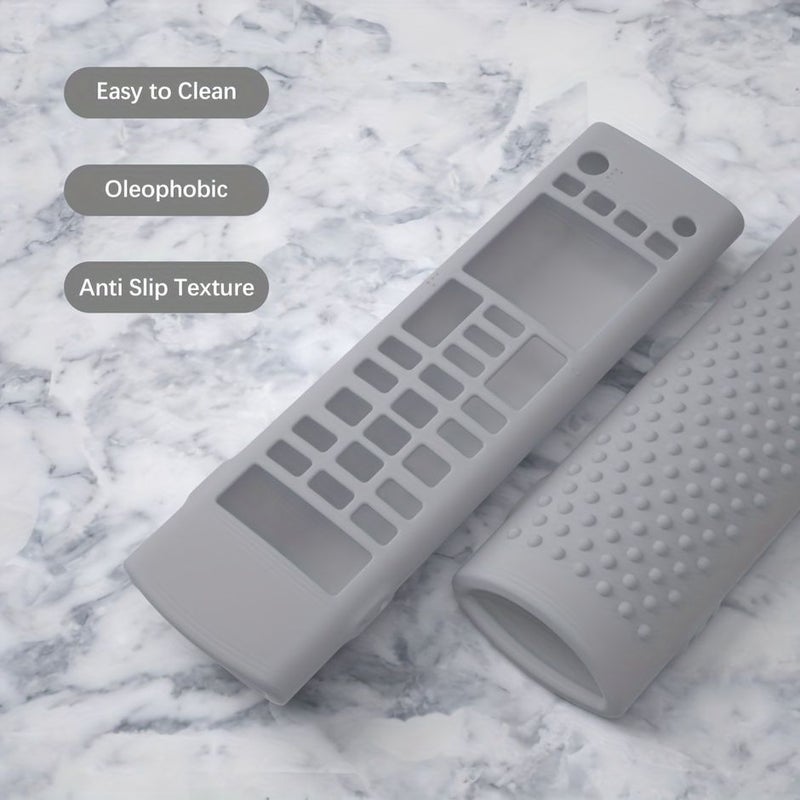 For LG AKB Series Remote Control Dark Blue Protective Silicone Cover Soft Skin Friendly Non-Slip Anti Drop Case - Image 4