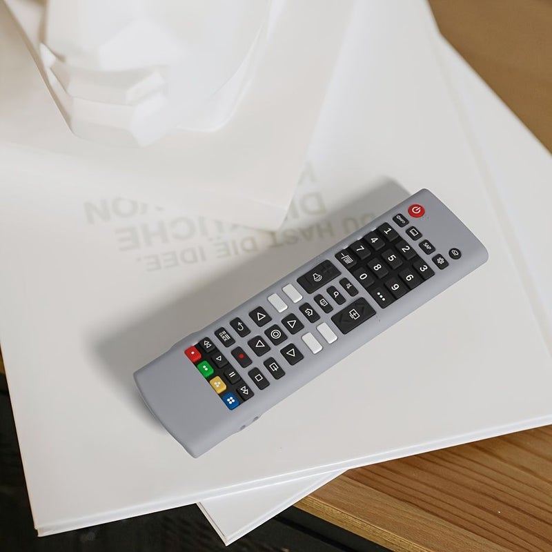 For LG AKB Series Remote Control Dark Blue Protective Silicone Cover Soft Skin Friendly Non-Slip Anti Drop Case - Image 1