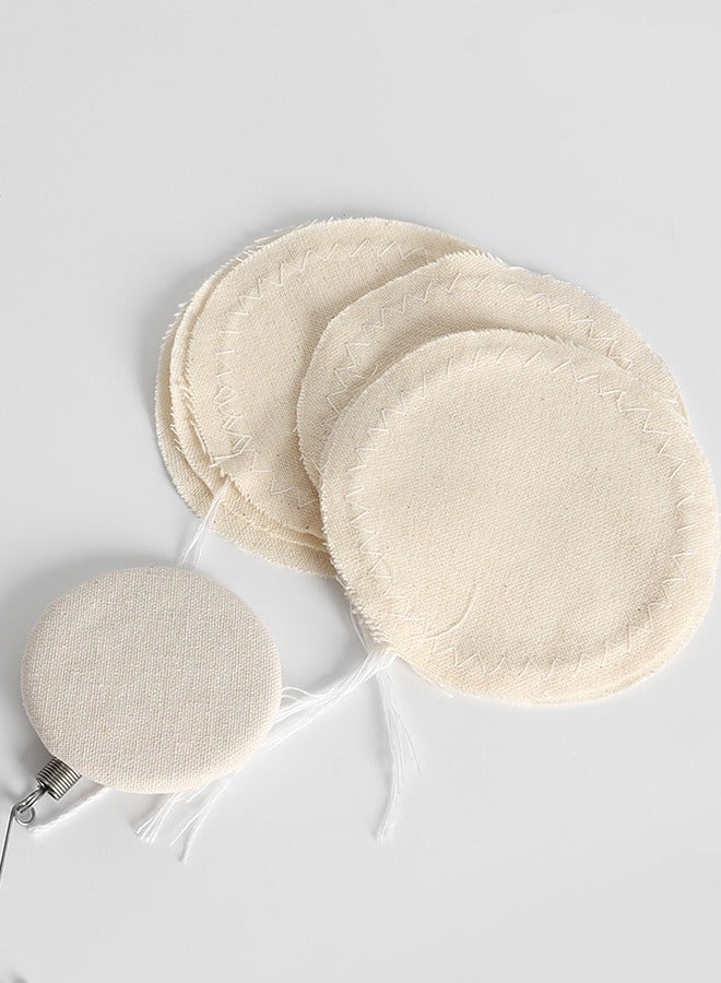 بينكو 10 قطع من قماش فلتر بديل لشفاط القهوة - ترشيح دقيق من الفلانيل للأواني البلجيكية والشفاطات، قابلة لإعادة الاستخدام والغسل - Image 1