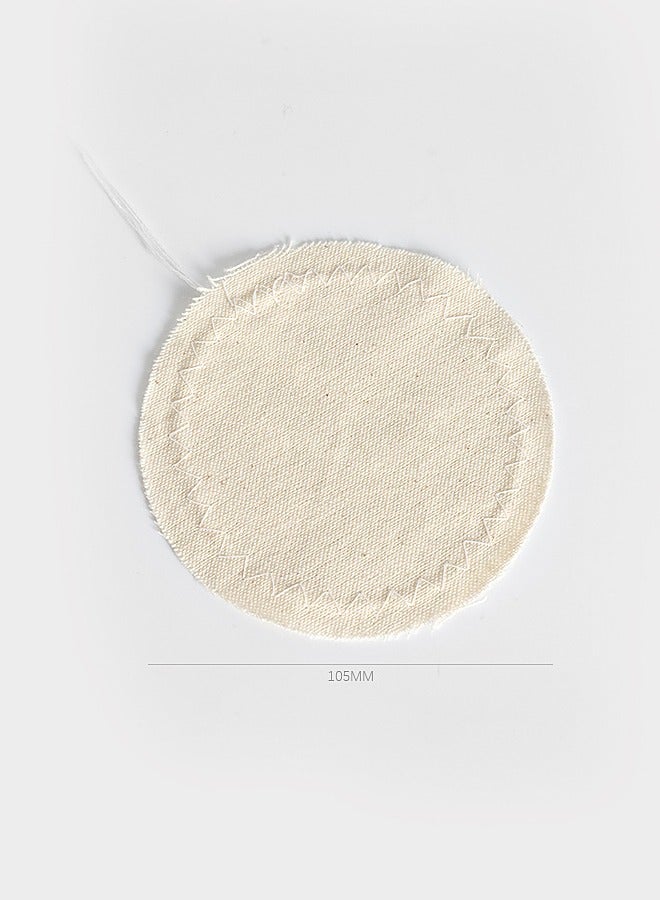 بينكو 10 قطع من قماش فلتر بديل لشفاط القهوة - ترشيح دقيق من الفلانيل للأواني البلجيكية والشفاطات، قابلة لإعادة الاستخدام والغسل - Image 3