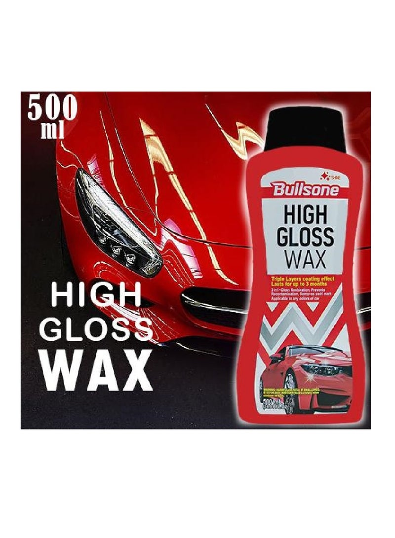 بولسون شمع بولسون عالي اللمعان لمعان وحماية فائقين لسيارتك - 500 مل - Image 1