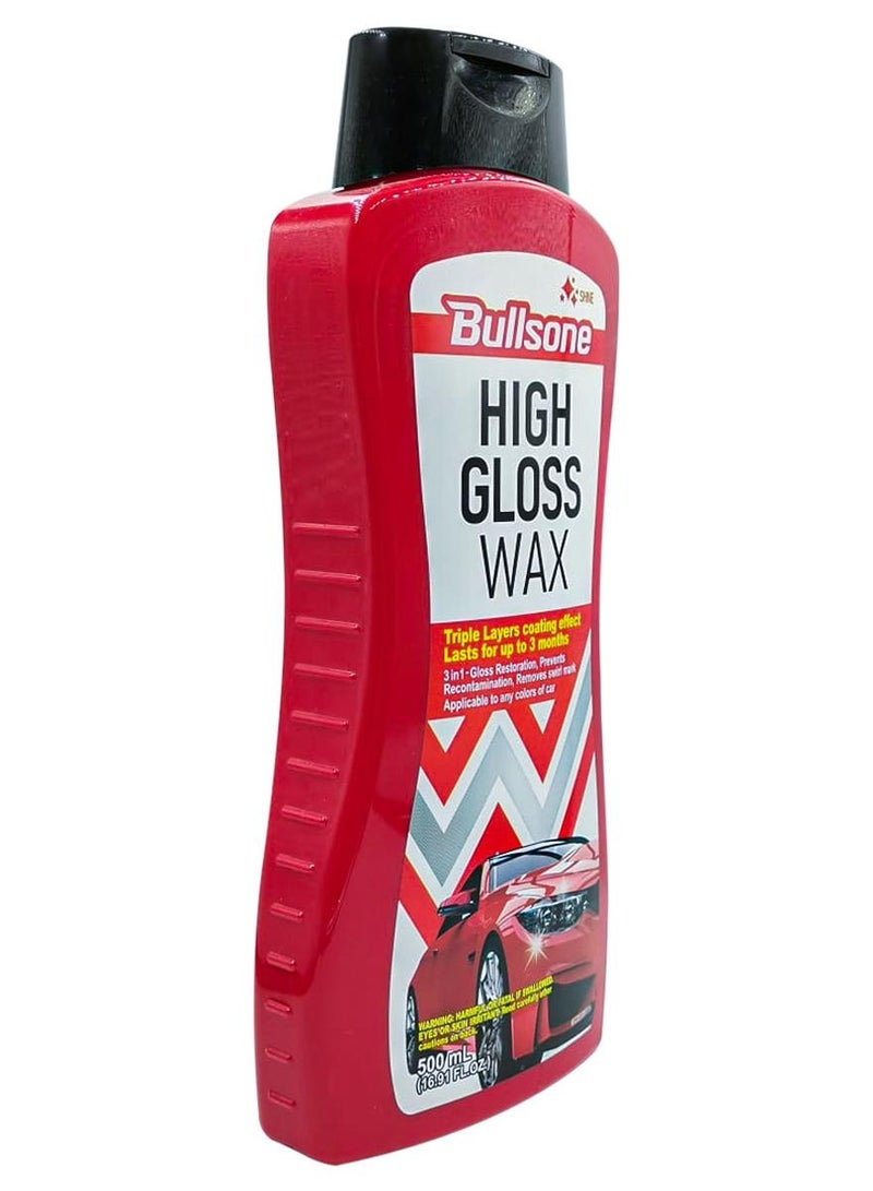 بولسون شمع بولسون عالي اللمعان لمعان وحماية فائقين لسيارتك - 500 مل - Image 4