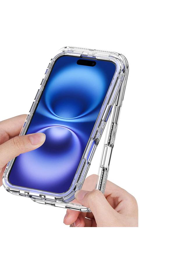 S-TOP Case For iPhone 16 Plus Acrylic Transparent Phone Case - Image 4