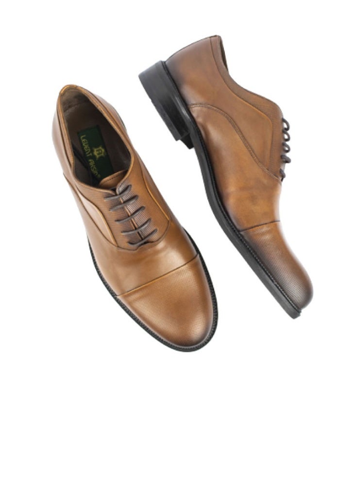 Levent Classic Genuine Leather
 Lace Up Shoes - Image 3
