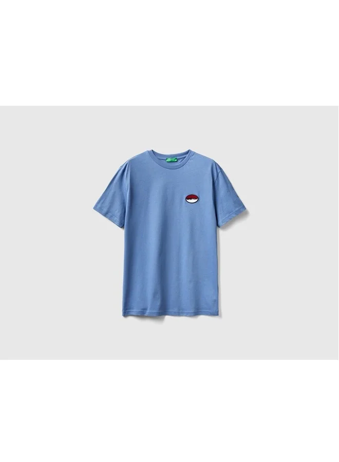 UNITED COLORS OF BENETTON T-Shirt With Patch