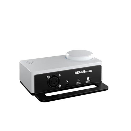BEACN Studio – USB XLR Audio Interface for Creators, built in DSP mic chain, ultra-low-noise preamp, mutli-channel dual PC and console USB-C connections, for Streaming, Gaming, and Podcasting (White) - Image 2