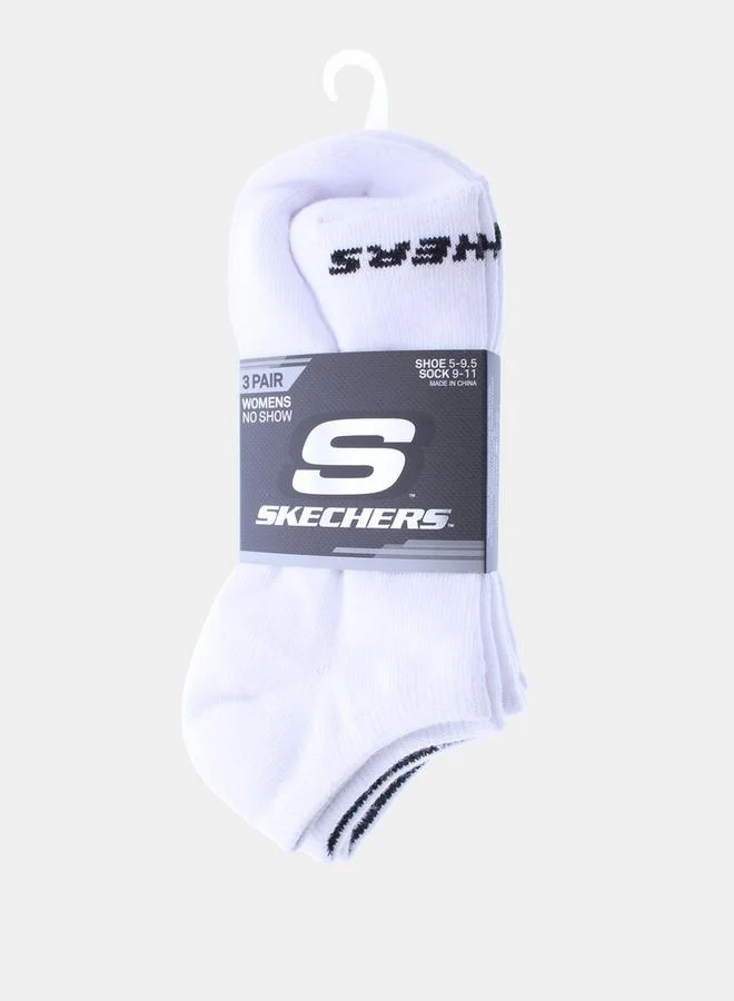 Women's Non-Terry Invisible Sports Socks - S114041C-100