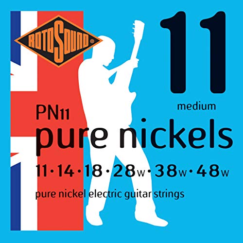Rotosound PN11 Pure Nickel Electric Guitar Strings (11-48) - Image 1