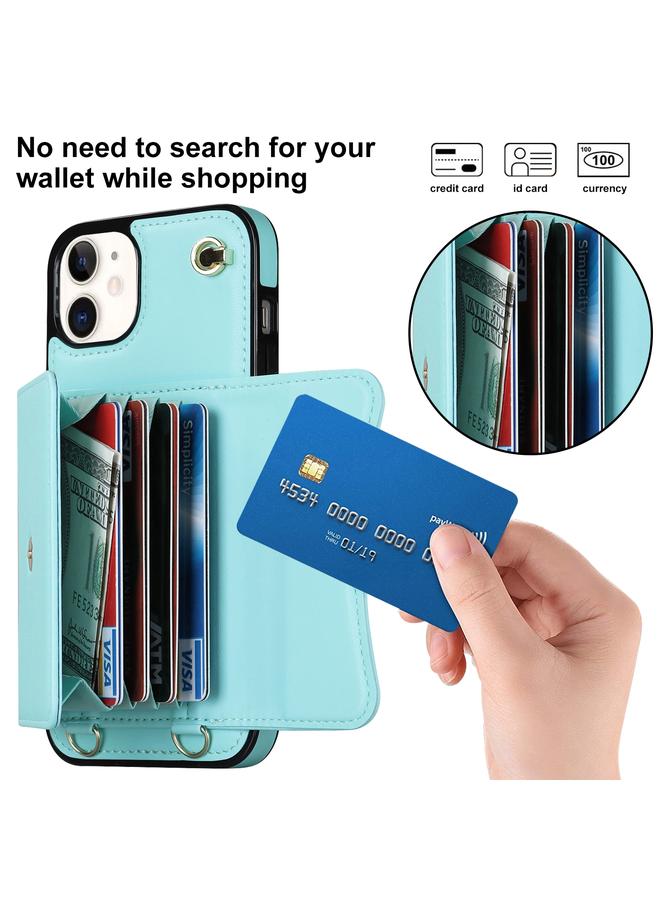 Zaboon Case For iPhone 12 RFID Card Slot Phone Case with Long Lanyard - Image 2