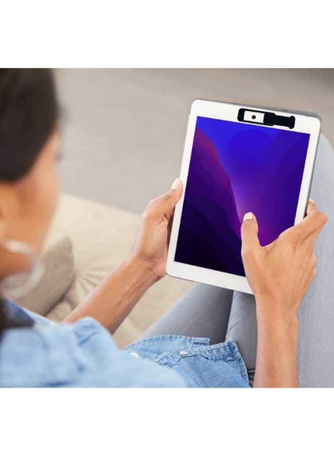 3 pieces Webcam cover,  laptop camera cover, privacy shielding capacity is twice as big as The traditional, suitable for computer mobile phones, laptops, tablets and so on (black) - Image 5