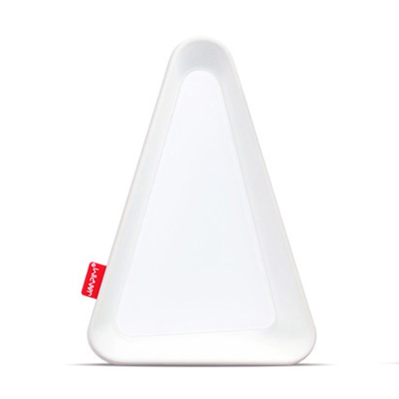 Night Light: White ABS Food-grade Material 3 Brightness Modes - Rechargeable Battery Flip Lamp for Kids Nursery, Bedside Nursing, Romantic Atmosphere - Image 1