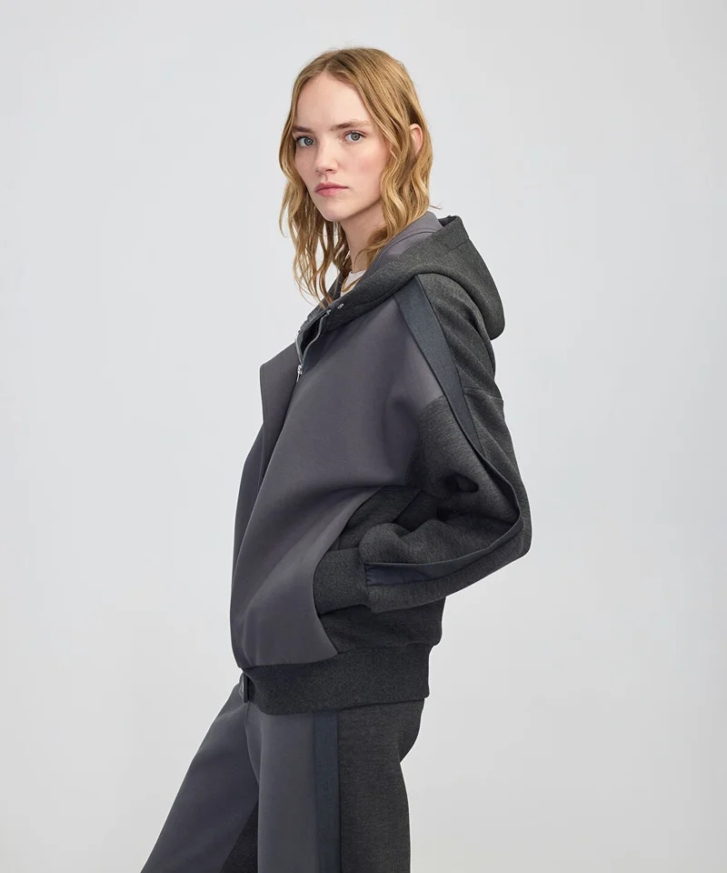 ابيكول Color-Block Mixed Sweatshirt