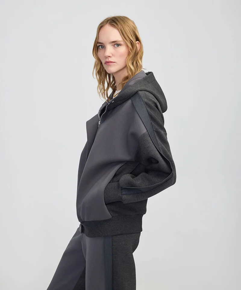 ابيكول Color-Block Mixed Sweatshirt