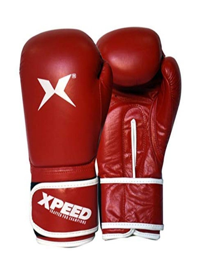 Massive Speed System Contest Boxing PU Glove (Blue, 12oz) - Image 3