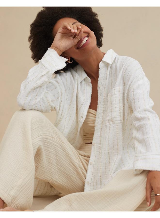 آري من امريكان ايجل قميص أساسي بأزرار - Image 4