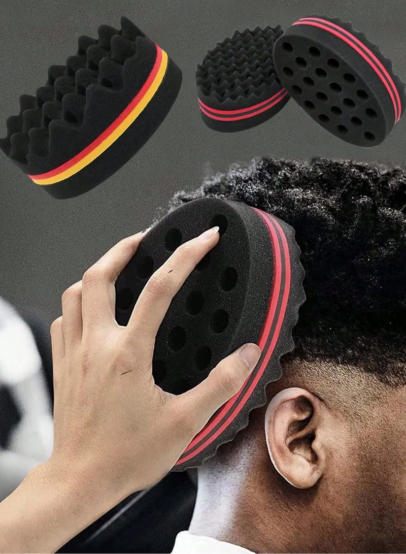 Shein Magic Twist Sponge Hair Brush – Small Hole Curling Sponge for Afro & Natural Hair Styling - Image 1