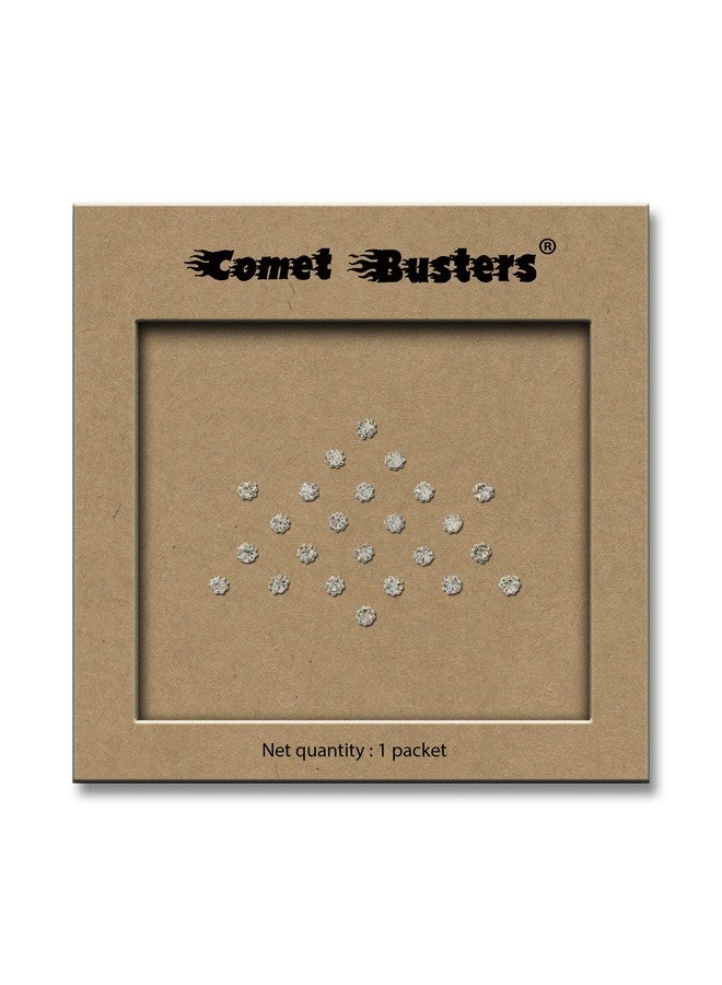 Comet Busters Beautiful Handicrafted Silver Dot Bindis (2.5Mm) (Bv190) - Image 5