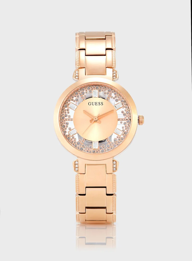 GUESS Crystal Clear Analog Watch