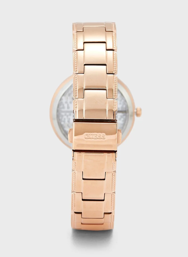 GUESS Crystal Clear Analog Watch