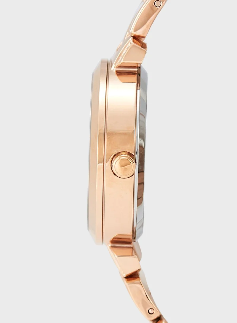 GUESS Crystal Clear Analog Watch