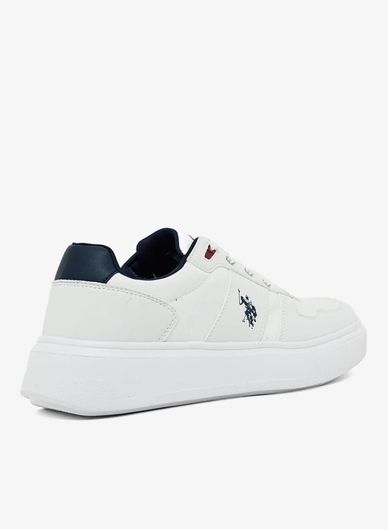 U.S. Polo Assn. WHITE MEN LIFESTYLE COMFORT SNEAKERS for Men | Best Price UAE