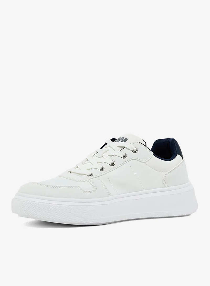 U.S. Polo Assn. WHITE MEN LIFESTYLE COMFORT SNEAKERS for Men | Best Price UAE