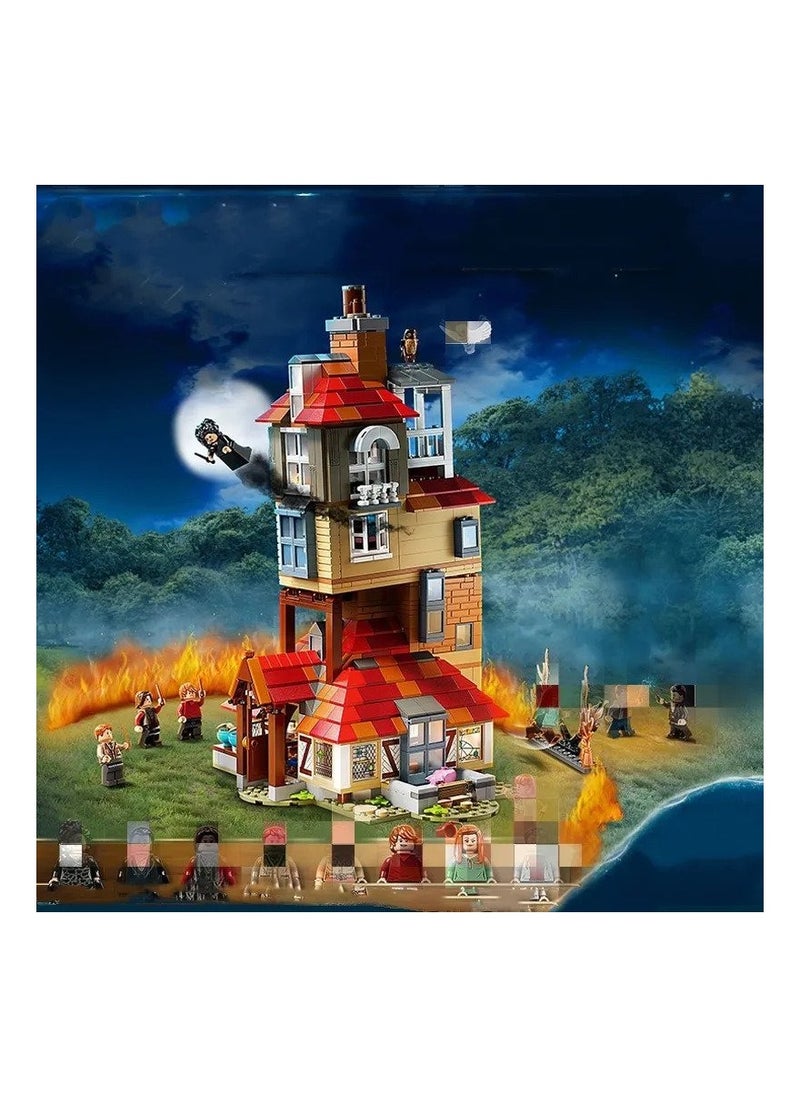 Harry Potter Attack on The Burrow Building Kit for kids  (1047)  - Image 4