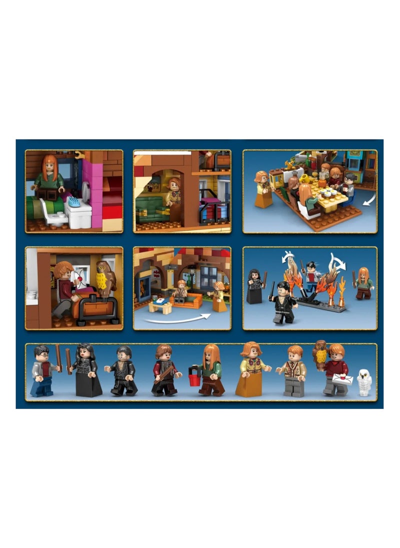 Harry Potter Attack on The Burrow Building Kit for kids  (1047)  - Image 3