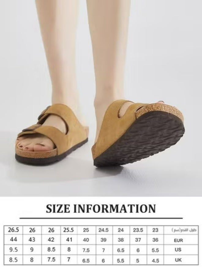 رويزو حذاء صيفي مريح مصنوع من جلد مدبوغ بنعل ناعم - Image 4