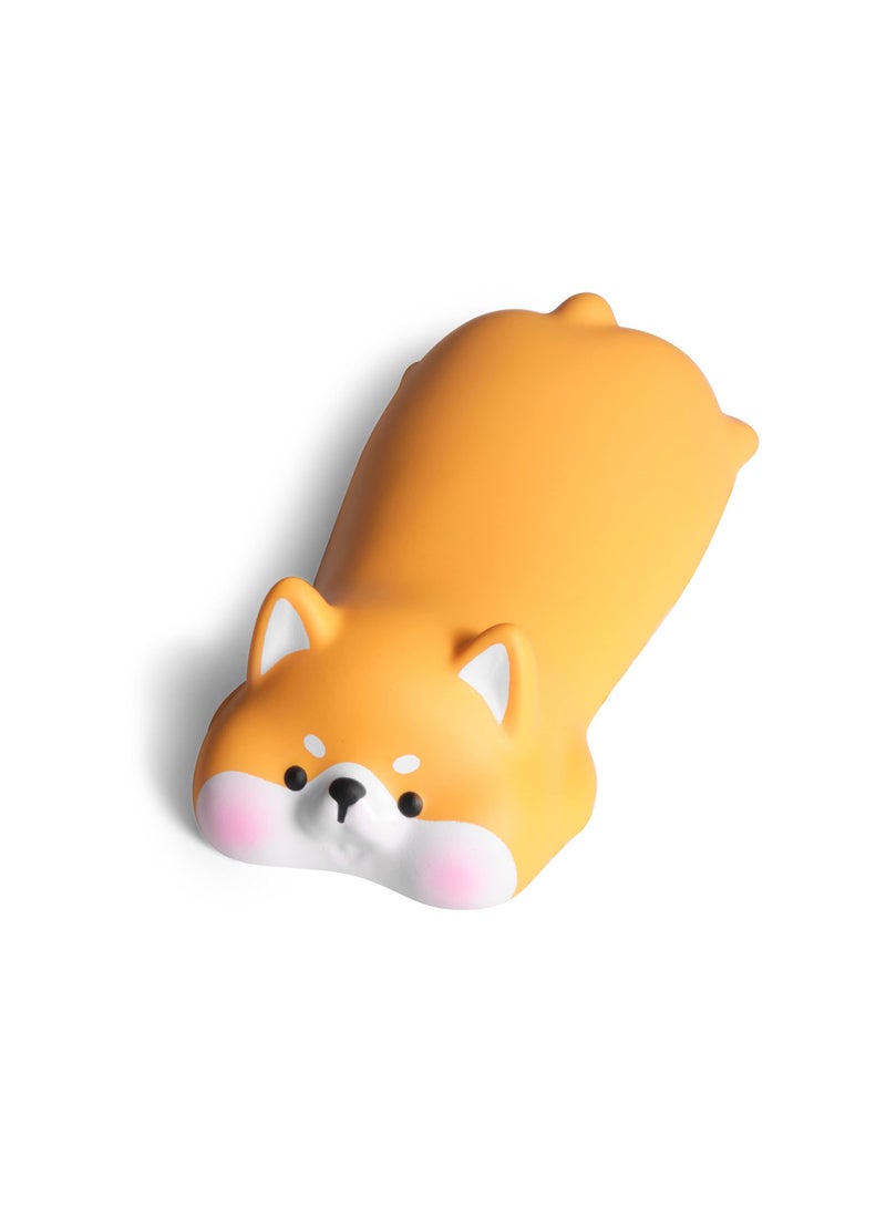 Ergonomic Kawaii Yellow Wrist Rest for Mouse and Keyboard Slow Rising PU Pad Office Supplies - Image 1