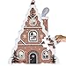 Wee Gallery Floor Puzzle 24Piece Jumbo Jigsaw Puzzles for Toddlers Early Learning Activity Cognitive and Fine Motor Skills Development Learning Toys for Toddlers Gingerbread House - Image 2