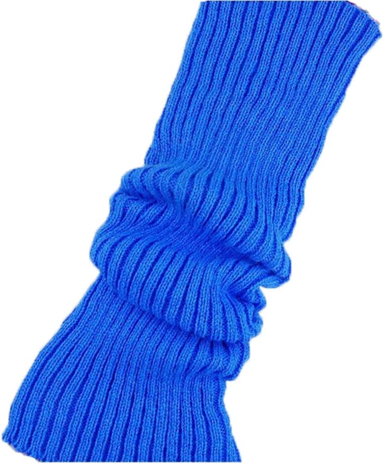 Chung Women Juniors Knitted Leg Warmers 16" Neon Party Dance Sports Fitness Halloween Accessory Pack of 1/2/3 - Image 1