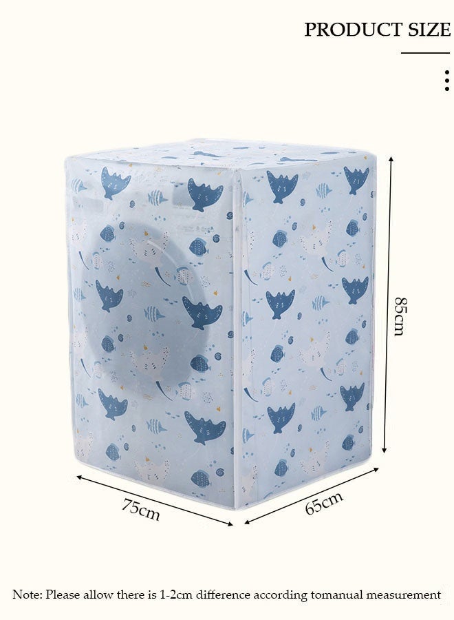 هومستر غطاء الغسالة ، مقاوم للماء ، مقاوم للغبار ، دائم ، غطاء غسالة الغسيل ، لغسيل الملابس ، المطبخ ، المنزل - Image 5