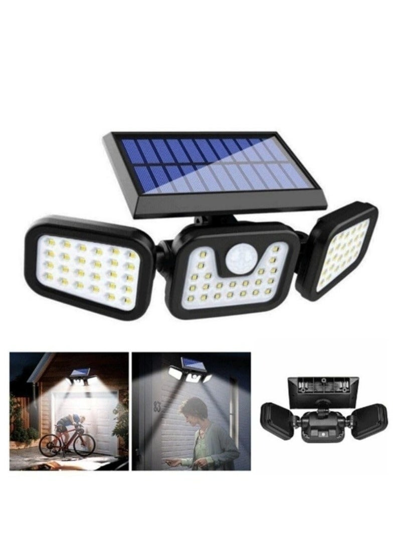 Qenos Solar LED wall light, yellow 3000k - Image 1