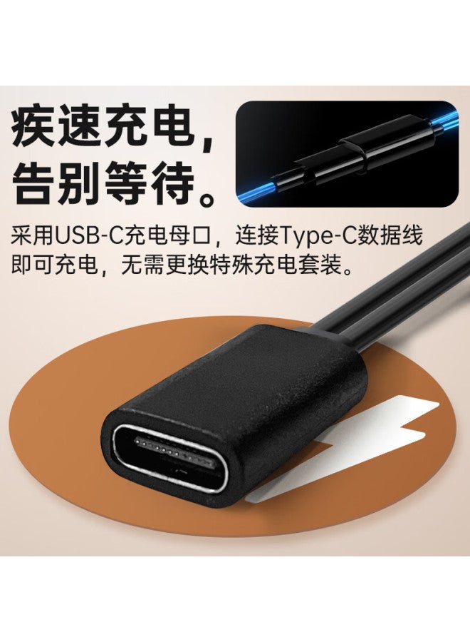 Trendy Style Chic Style Charging Cable And Charger For Xiaomi Eyeglasses 2, Mijia Smart Audio Eyeglasses 2Nd Generation Magnetic Charging Cable One For Two Charging Cord Power Accessories - Image 5
