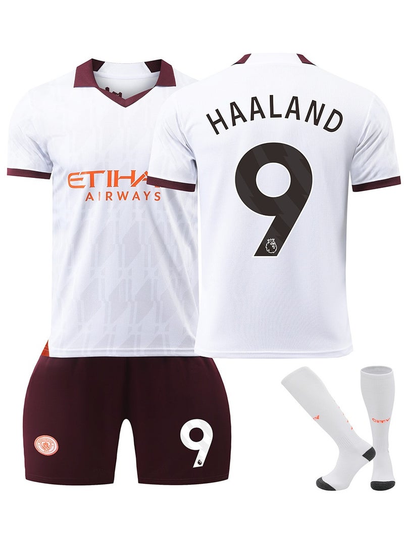 Generic - 3-piece Manchester City No.9 football jersey set - Image 1