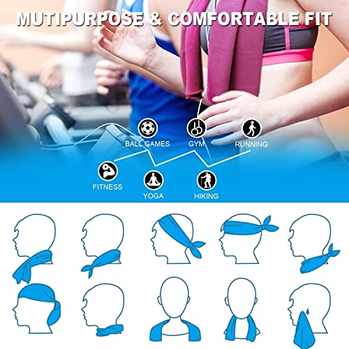 Bodylastics Yoga Blocks Set of 2, Yoga Strap, Cooling Towel with Storage Bag High Density EVA Foam Non-Slip Workout Bricks to Improve Poses Balance Flexibility Support Strength Training Exercise - Image 4