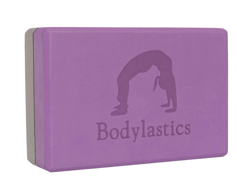 Bodylastics Yoga Blocks Set of 2, Yoga Strap, Cooling Towel with Storage Bag High Density EVA Foam Non-Slip Workout Bricks to Improve Poses Balance Flexibility Support Strength Training Exercise - Image 2