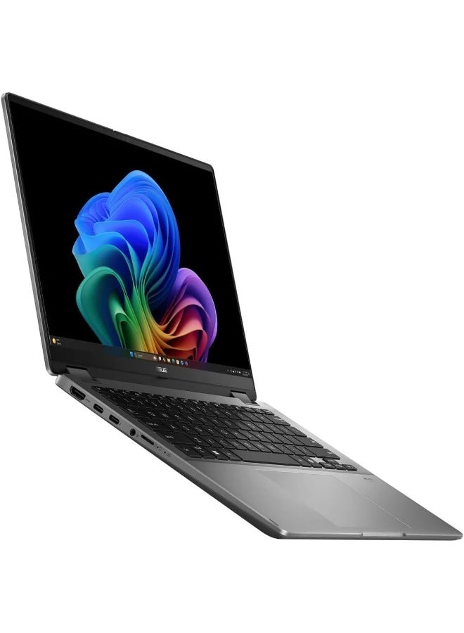 ASUS Vivobook 14 OLED Laptop, 14" WUXGA OLED Touch Display, Intel Core Ultra 7 256V, 16GB LPDDR5X RAM, 1TB PCIe 4.0 SSD, Intel Arc Graphics, Backlit Keyboard, Win 11, Matte Gray English Matte Gray - Image 3