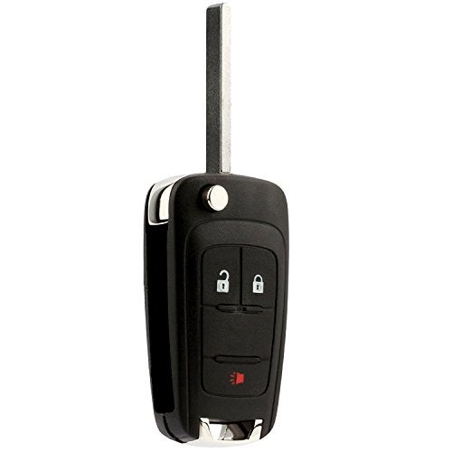 USARemote Car Key Fob Keyless Entry Remote Flip fits 2010-2017 Chevy Equinox, Sonic, Terrain (OHT01060512 3-btn) - Image 1