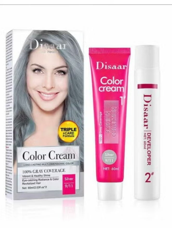 Disaar Color Cream Silver 9/11-60 ML